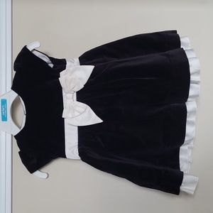 2 pc Black Special Occasion dress - size 6 months